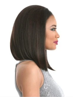 Slight Mid-Part Bob Straight Hair Half Wigs 13 Slight Mid-Part Bob Straight Hair Half Wigs -Wig Promotion Shop slight mid part bob straight hair half wigs 2 1