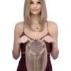 Sunny Blonde Brown Human Hair Mono Top Piece