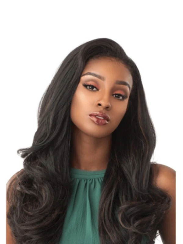 Weave Futura Synthetic Wig Half Wig 3 Weave Futura Synthetic Wig Half Wig