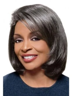 Human Hair Grey Toppers For Women